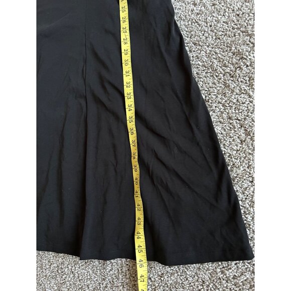 Vince Womens Black Maxi Dress XXS Sleeveless A-Line Cotton Blend Stretch Fabric - Picture 9 of 12